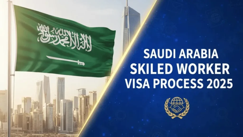 Saudi Arabia Skilled Worker Visa Process October 2025: Step by Step Application Guide